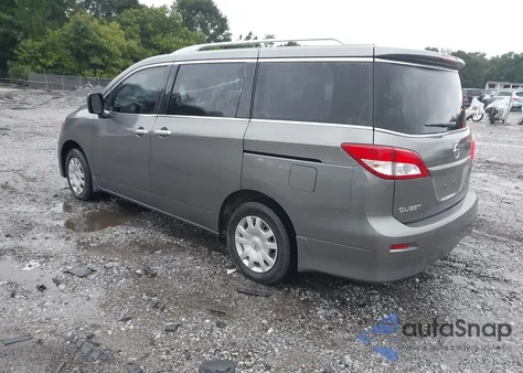 2015 Nissan Quest S/Sv/Sl/Platinum from USA, damaged, VIN JN8AE2KP0F9126881